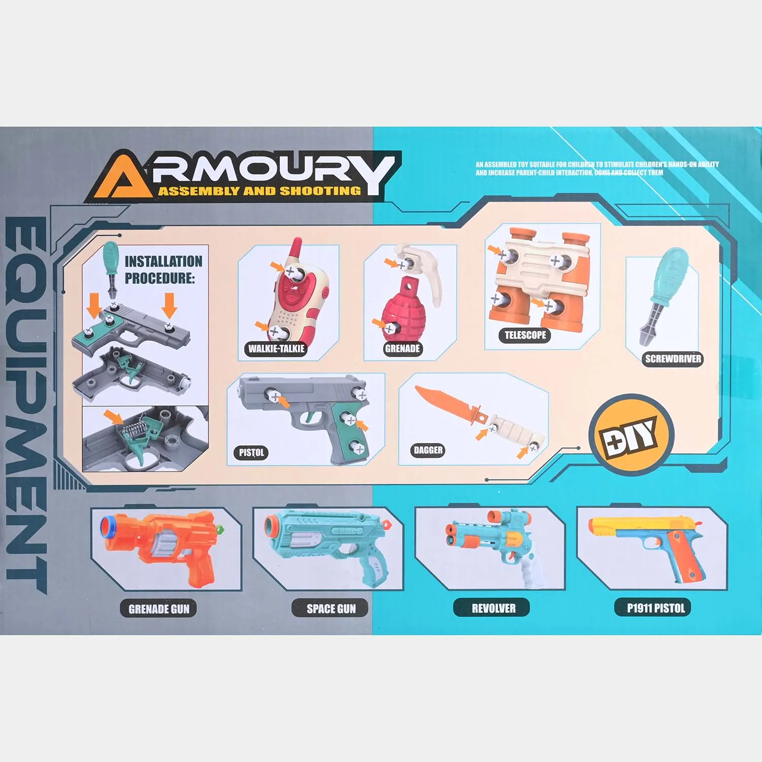 DIY Target Toy Play Set for Kids