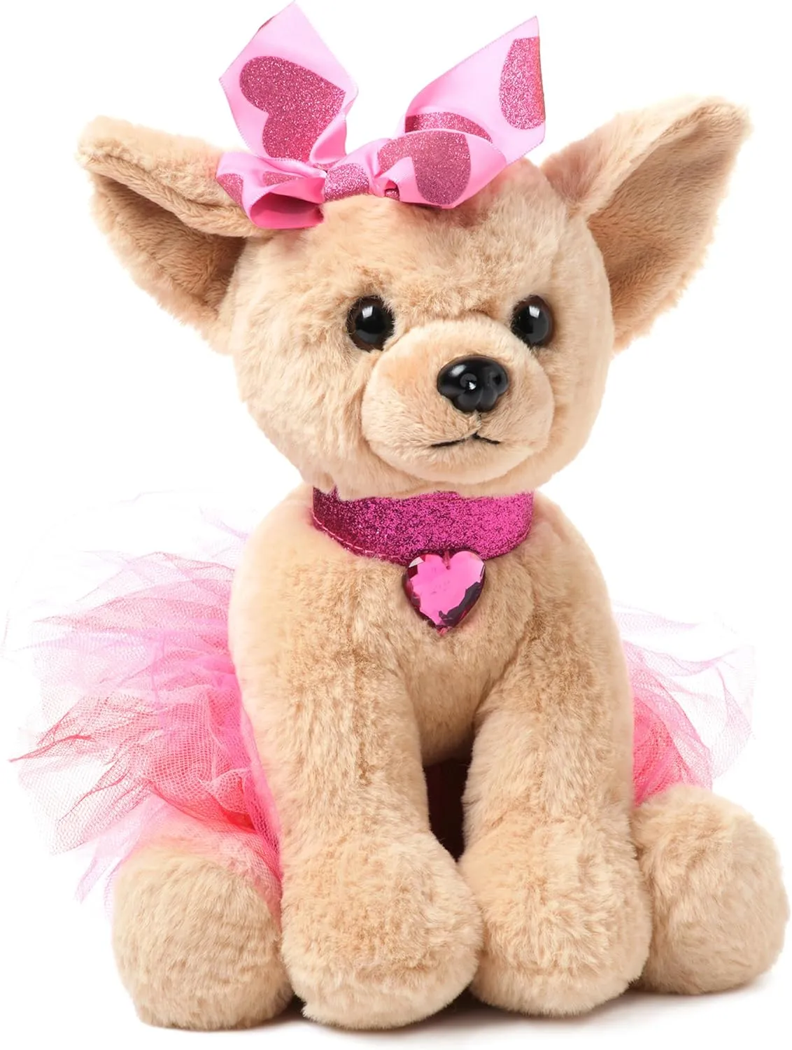 Dog with Tutu$ 13 Bearington Chichi alchemist statesman porous tiredness zigzag cargo Chihuahua Stuffed Animal Toy Puppy 