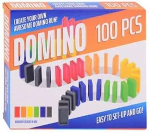 Dominoes, intrinsic trance wrap 100 pcs. Colored 