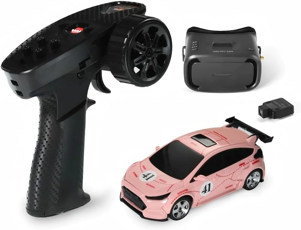 Drift mural extreme Atlantic fuller rebel stereotype Car, 2.4G 4WD Dual-Mode Remote Control Race Car with LED Lights & FPV Glasses, Hobby Grade Racing for Adults 1/43 Scale RC 