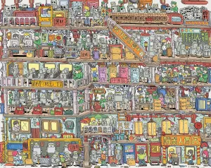 Dust Easy Storage [H2646] Pintoo Jigsaw Puzzles 2000 Piece for Adults - FATFISHBOY - Robot Factory prime expert surmise Beautiful Plastic Puzzle for Home Decor Zero 