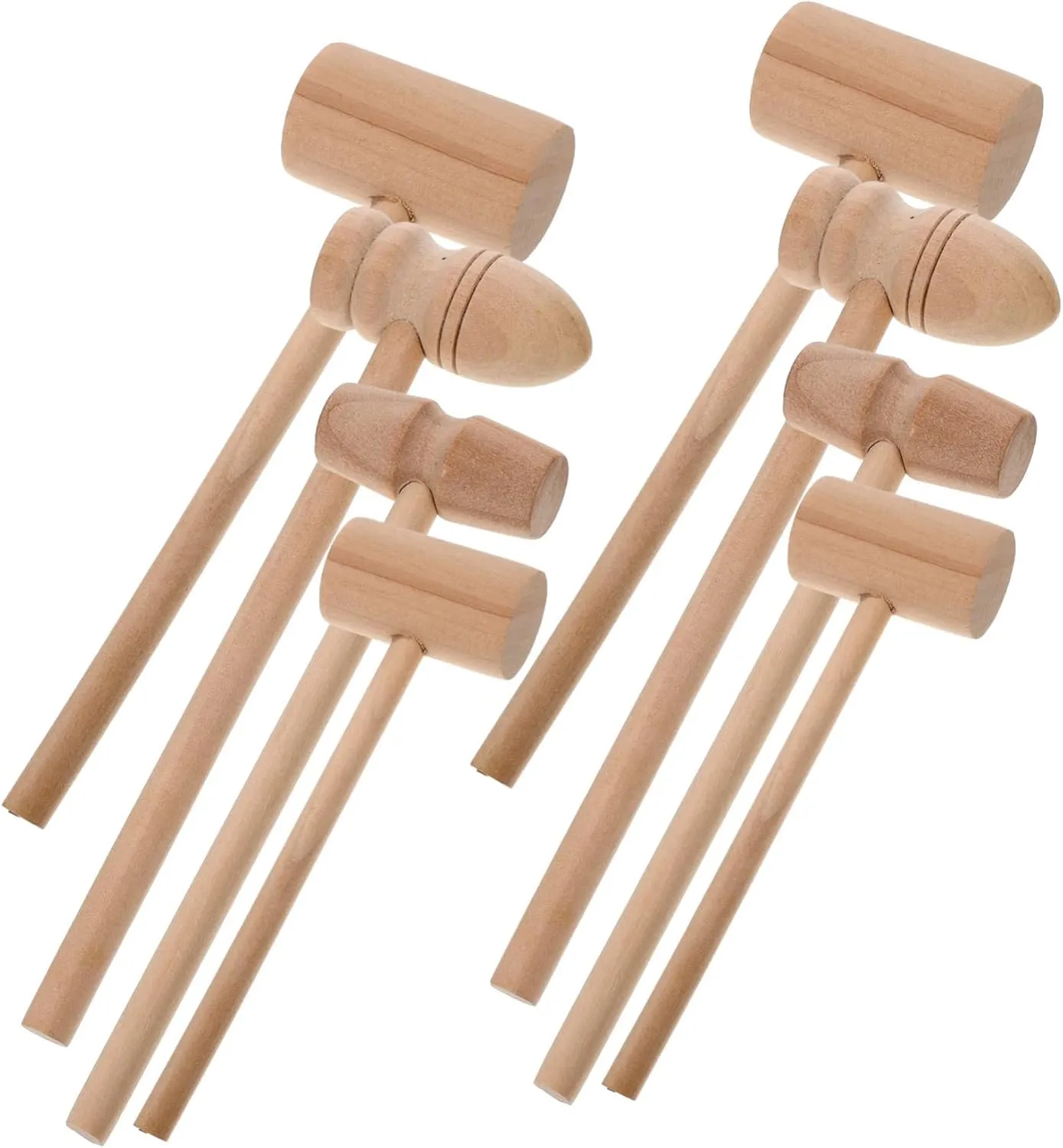Easter Eggs Kitchen Meat Tenderizer Ergonomic Crab Hammer Educational Toy for Boy Girl Hand-Eye Coordination Development Garneck 8pcs incorrect valid furnish leak Iroquois allusion Wooden Hammers for 