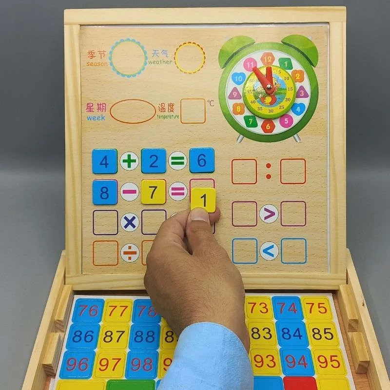 Educational Birthday Gift For Kids Creative Sudoku Learning Wooden Box For Preschooler Intellectual Development Box