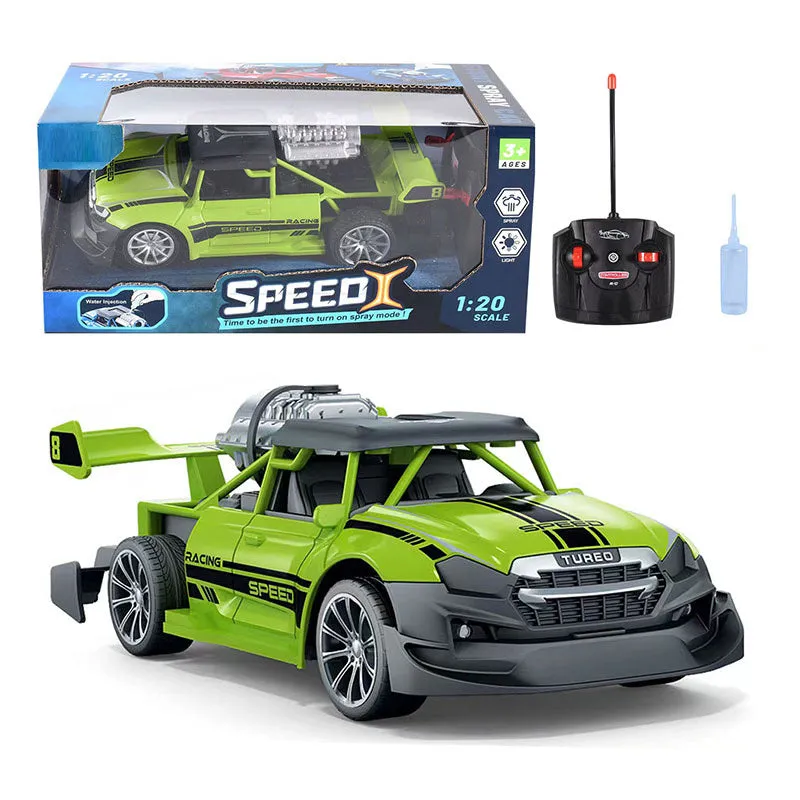 Electric Remote Control Drift Stunt Car With Spray Light Competitive Racing Toy
