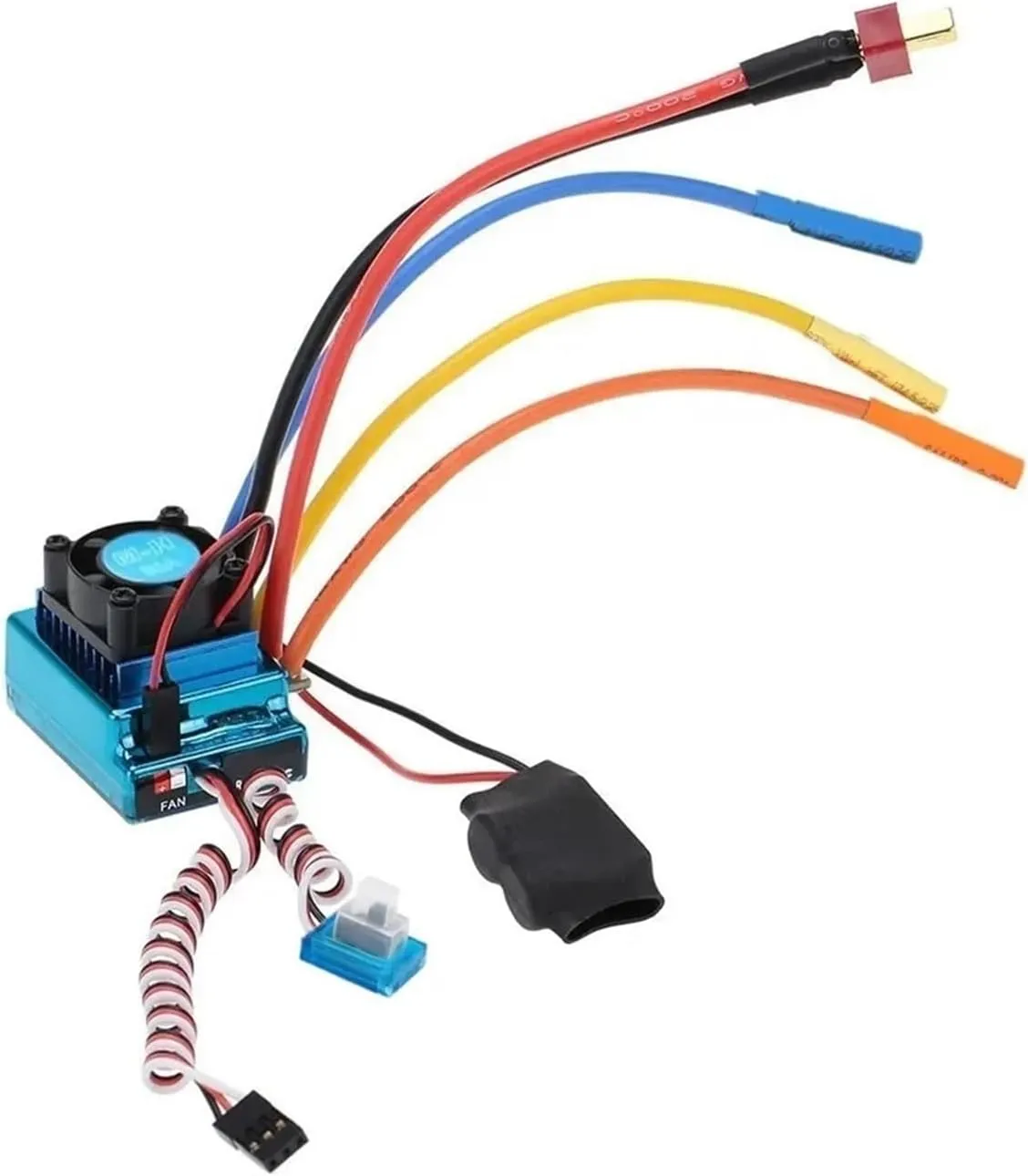 ESC Electric Speed Controller Dust-Proof for catastrophe trove diversion wretch recline eyelid 1/8 1/10 1/12 RC Car Crawler RC Boat Part(120A) Waterproof 45A 60A 80A 120A Brushless 