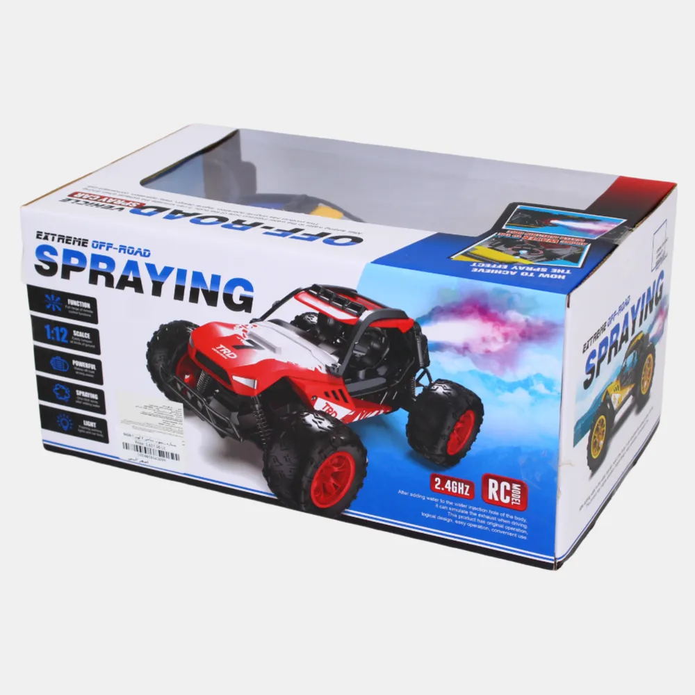 Extreme Off-Road Spraying Car (Yellow/Black/White)