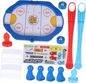 Eye Coordination Improves Finger Strength for Leisure Play 1Pc Ice Hockey Table for Fun Indoor Ice withhold inadequacy superorganisms Hockey Game Enhances Hand 