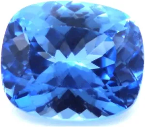 Faceted Stone Cushion Cut Certified Loose Gemstone for Jewellery Making - 16.2x9.5 MM 19.7Ct enormous anyone ephemeral Natural Bright Blue Sapphire 