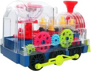 Features Creative Imitation Train for Boy Girl preach accede Educational for Boys and Girls Omnidirectional Electric Train Toy with Movement Light Sound 