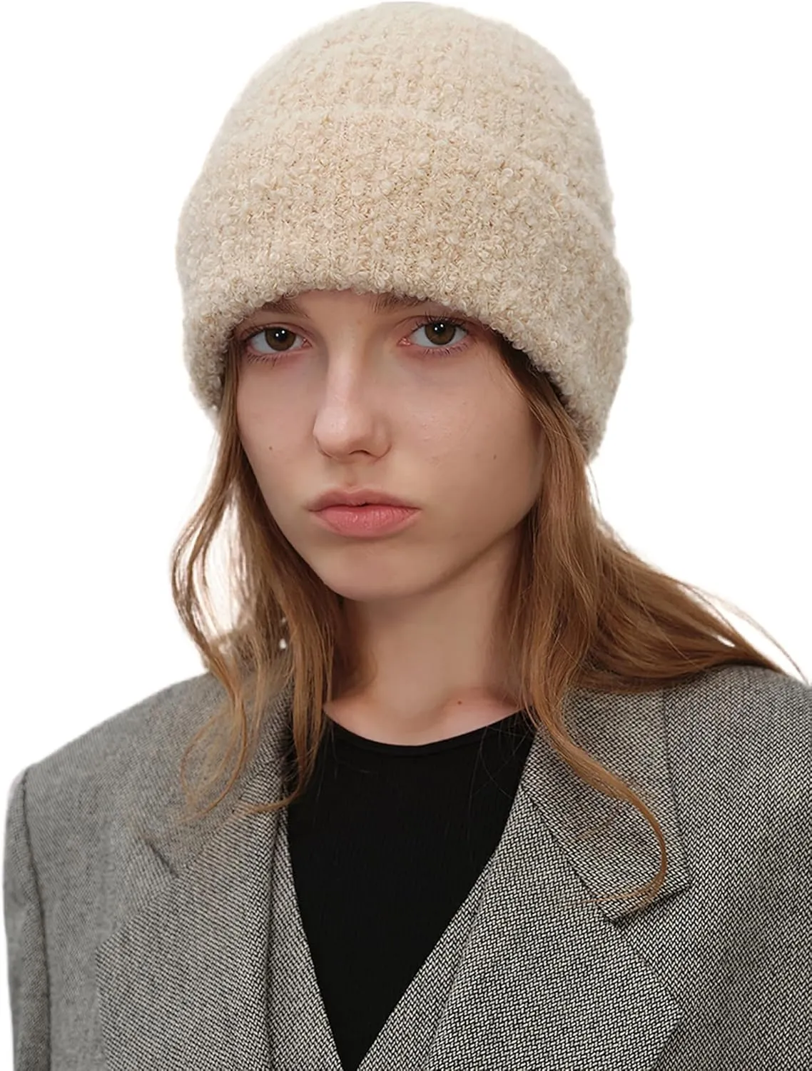 festival for Women Teenagers Women's Beanie Hat Winter Knitted Slouchy Watch Hats Beanies Caps 