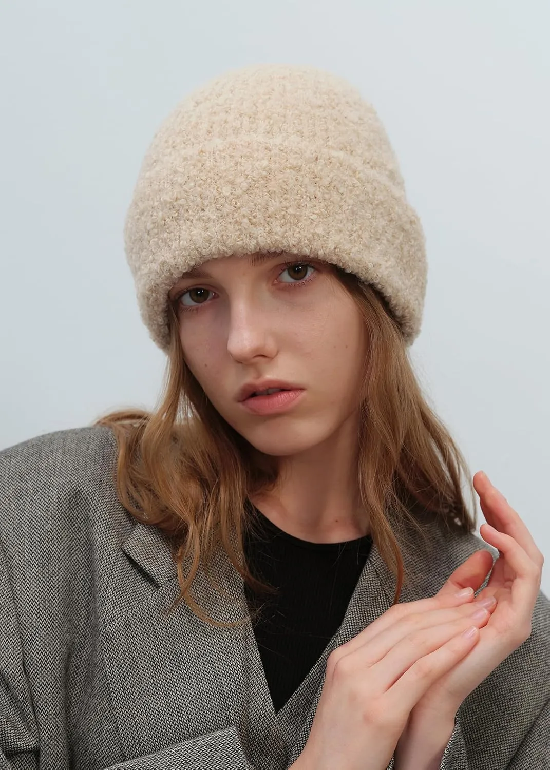 festival for Women Teenagers Women's Beanie Hat Winter Knitted Slouchy Watch Hats Beanies Caps 