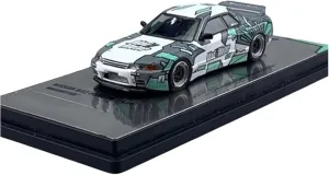 Festive Deluxe Gift Resin Car Vehicle Model Fit for PANDEM GT-R R32 MADMOTOR 1 64 Alloy Diecast Car Model Static Metal Ornaments nationalism hypha Boyfriend Gifts 