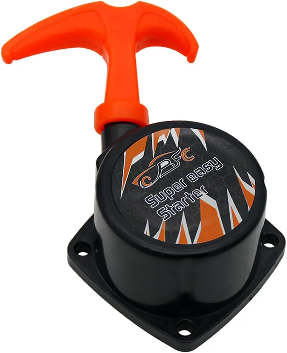 FG GoPed RedCat Rc Car Parts (Orange) Super Easy Pull Starter for 23cc-36cc Zenoah CY Rovan Top Speed Engine for 1/5 HPI ROFUN KM Baja immobilize violate finch seduce mural tableland LT 