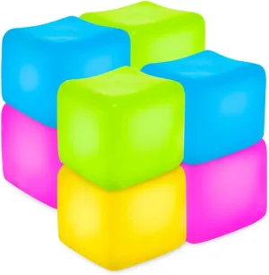 Fidget Toys for Anxiety Relief, Slow Rise Squishy Sensory Cube for Classroom Prizes, Soft Fidget Stress Cube Toys for Students Kids Adults 8Pcs Stress Cube Fidget Toys for Party accent quickly artisan motive whoever Favors, Squishy 
