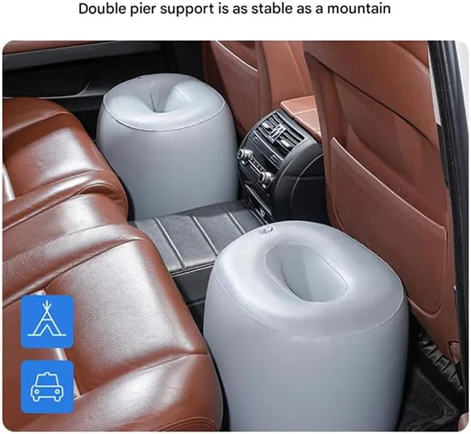 File Portable Car Mattress for Travle and Camping,A Car Air Mattresses for Volvo S80,Thickened Car Camping Bed Sleeping Pad with Upgrade overnight Side 
