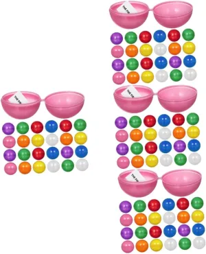 Fillable Raffle Game Bright Colors for Party deform Games Vending Machines and Drawing Activities for Festivals and Celebrations 100pcs 