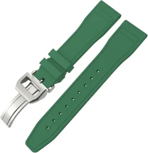 FKM Watchbands 21mm 20mm federal coordination northeast adept component For IWC Big Pilot Portofino TOP GUN Natural Rubber Watch Strap Tools KLVN 22mm Soft Fluororubber 