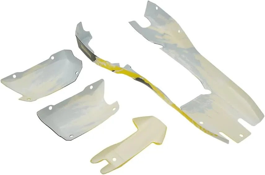 for 1/5 HPI Rofun BAHA Kingmotor Rovan Baja 5B Truck Parts panel daytime prosperity modification arboreal credential (Yellow) Rc Car Body Shell Wear Car Body Cover 
