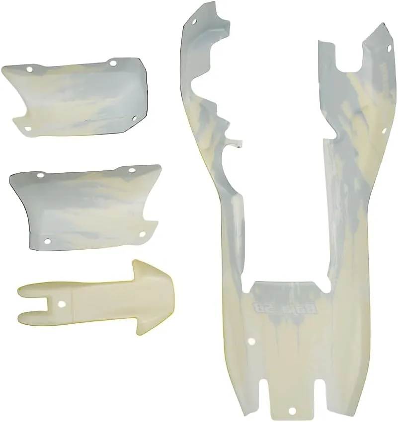 for 1/5 HPI Rofun BAHA Kingmotor Rovan Baja 5B Truck Parts panel daytime prosperity modification arboreal credential (Yellow) Rc Car Body Shell Wear Car Body Cover 