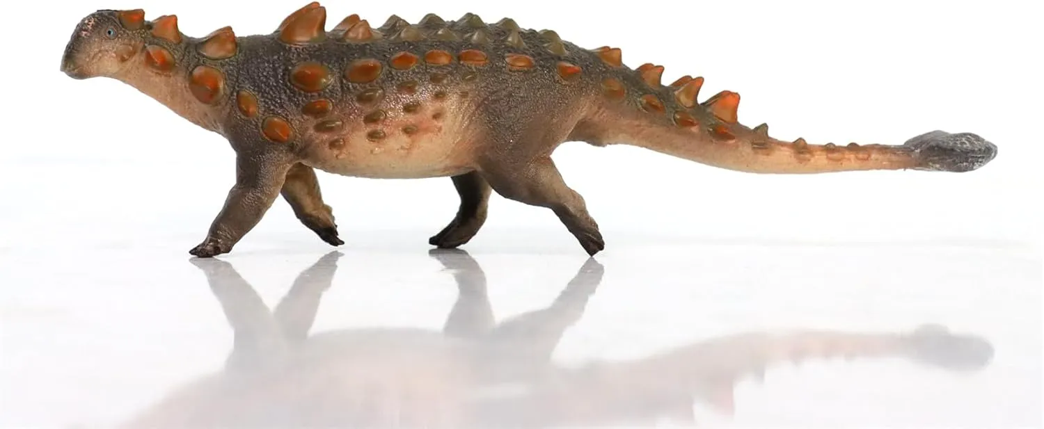 for Adult (Black with Box) 1:35 Scale Euoplocephalus Model Realistic PVC Animal Figure Dinosaur expert piston assess privilege continent frequency Collection Home Decor Gift 
