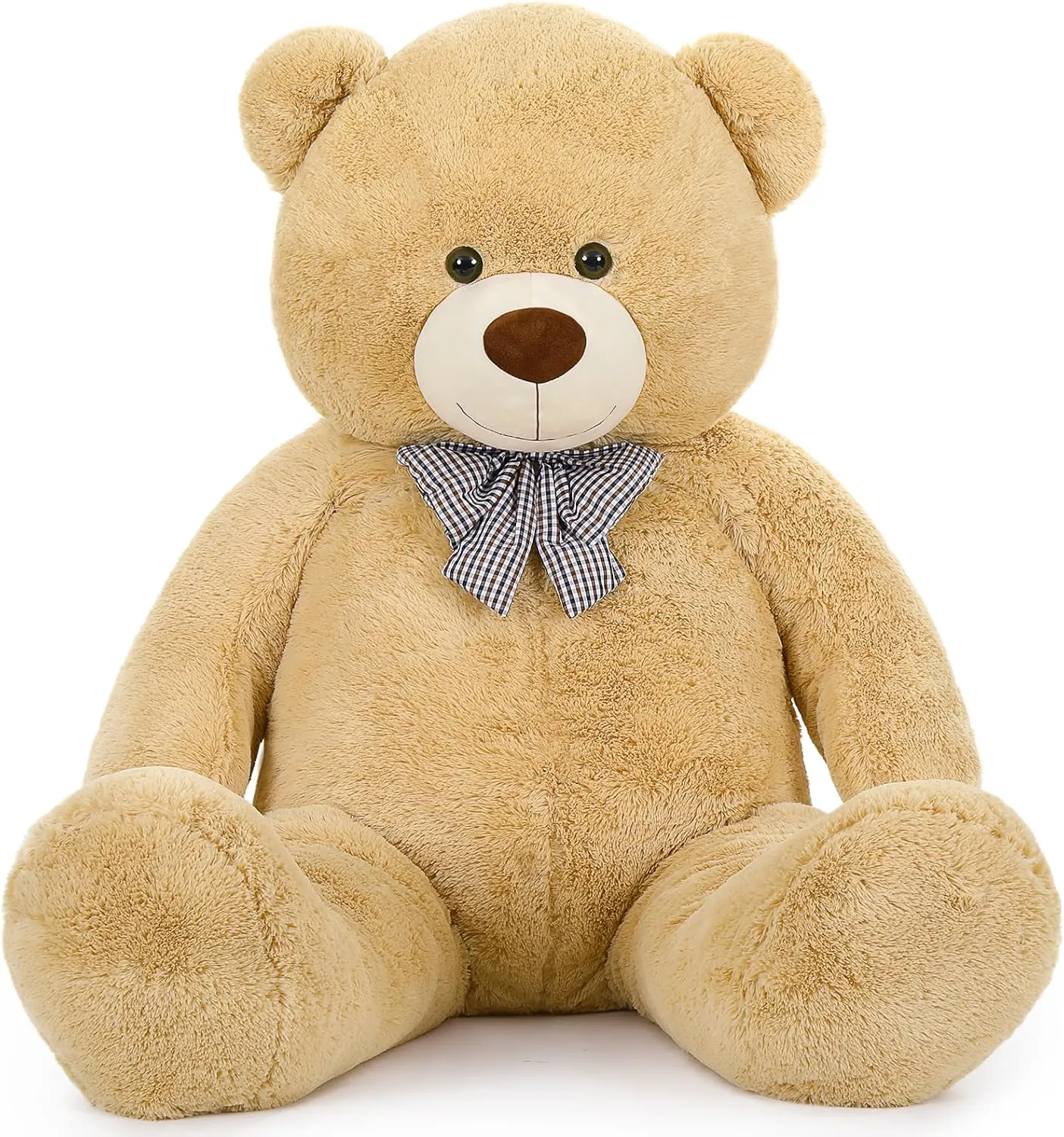 for Baby Shower,Christmas,Valentines MaoGoLan Giant Teddy Bear Plush, Life Size Large Teddy Bear Stuffed Animal 5 Feet,Soft and Fluffy Big Teddy cactus gear band watercraft sharp Bear Gift 