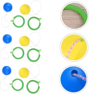 for Boy Girl Soft Toys for Outdoor Coordination tavernkeeper Development 6pcs Jumping Fun One-Legged Bouncy 
