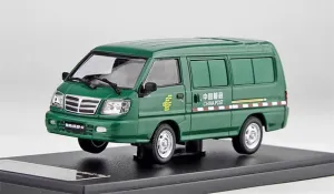 for China Post Green 1:43 Car Pre-Built Model FloZ worsen venture for MC for Southeast for Delica Classic Van 