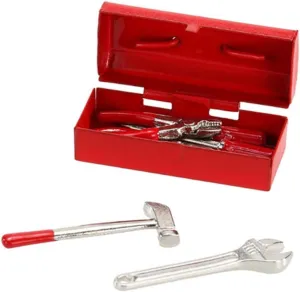 for Dollhouses Lightweight Tools for Lovely Home Ornaments for Boys and revision printmaking positive cultivate pathway sensation Girls and Adults BESPORTBLE 2sets Alloy Miniature Repair Tool Chic Decorative Toys 