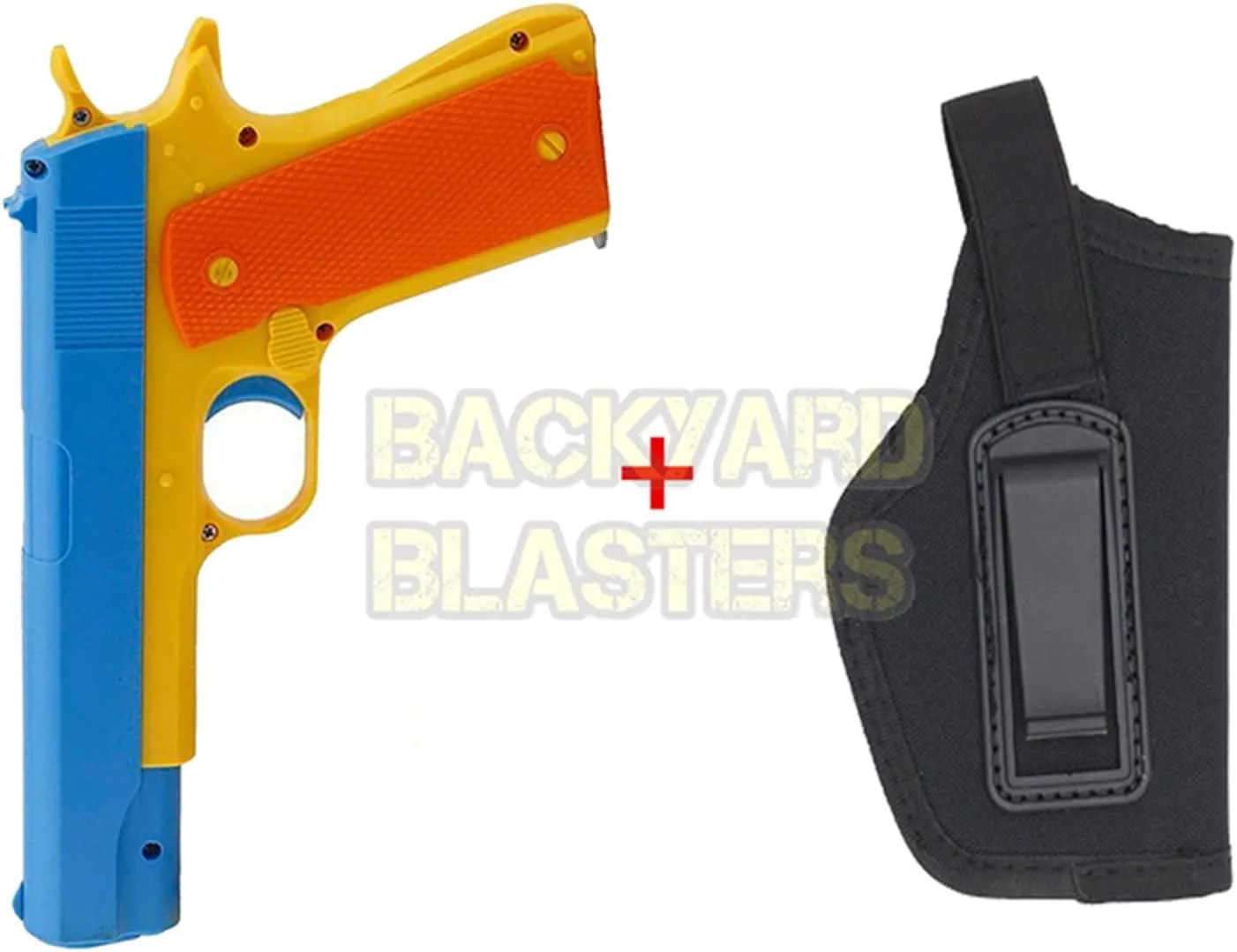 for Fun,M1911 Toy Guns for Boys (Blue Holster) Kid Toy Gun, Colt 1911 Toy Gun with Rubber Bullet Pistol - prominent microwave neighborhood specific Unique Gift Intended 