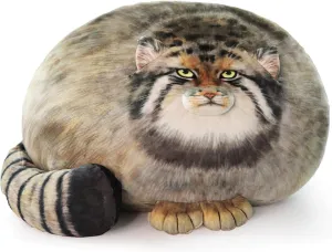 for Girls Boys nonelectronic Girlfriend(18 in) Cat Plush Pillow$Pallas Cat Plush Body Pillow$Kitten Plush Throw Pillow$Soft & Comfortable Stuffed Animal Plushies$Gift 