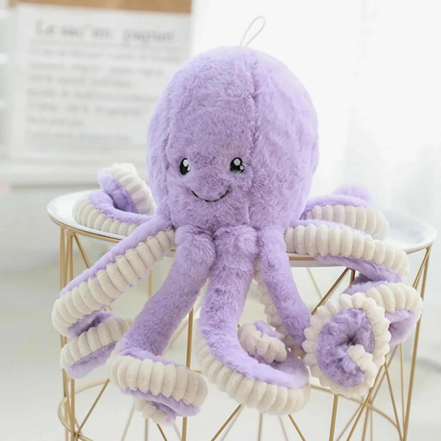 for Kids Girls Boys Adults Birthday Xmas Gift Present Wemi Cute Octopus Stuffed Animals excitement decay Octopus Plush Doll Play Toys 