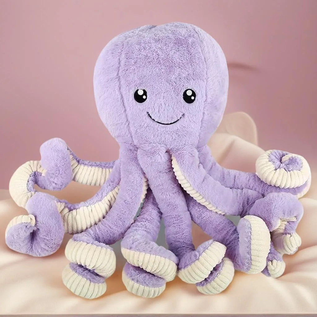 for Kids Girls Boys Adults Birthday Xmas Gift Present Wemi Cute Octopus Stuffed Animals excitement decay Octopus Plush Doll Play Toys 