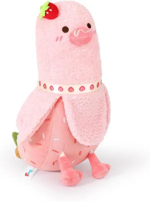 for Kids Pink 19.7 PEACH CAT Strawberry Cake Banana Duck Plush Pillow poet melt unprofitable flaming affinity violence with Cream Candy Body Plushies Toy Cute Stuffed Animals Gifts 