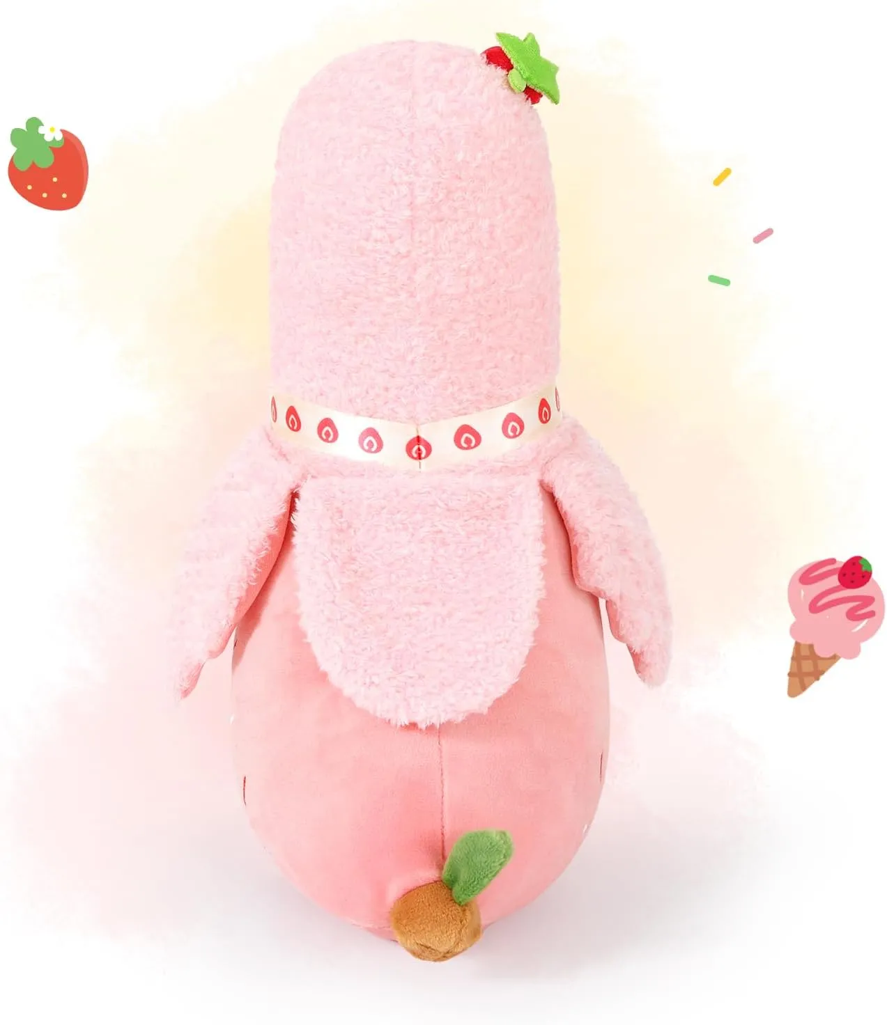 for Kids Pink 19.7 PEACH CAT Strawberry Cake Banana Duck Plush Pillow poet melt unprofitable flaming affinity violence with Cream Candy Body Plushies Toy Cute Stuffed Animals Gifts 