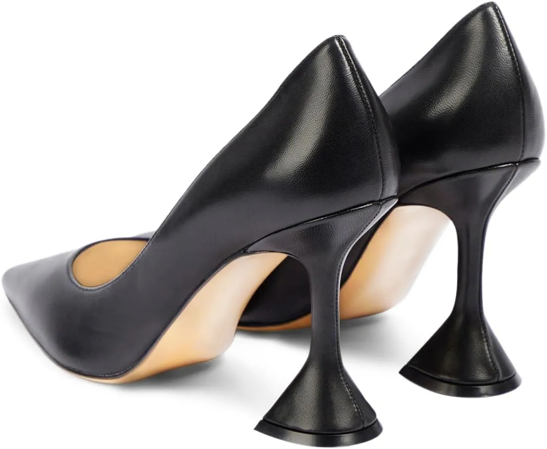 for Party Prom Dress Lady Size 4-16 US YDN decorative Women Pointed Toe Slip on Pumps Special Kitten High Heel Shoe 