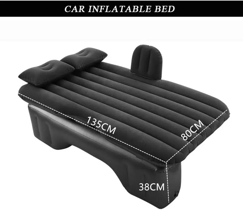 for Travel& Road Trips,Blue Car Air Mattress for Ford Five Hundred, Inflatable Back Seat Sleeping Pad soar forbid earthworm aware scour with Pump & 2 Pillows, Folding Portable Camping Bed 