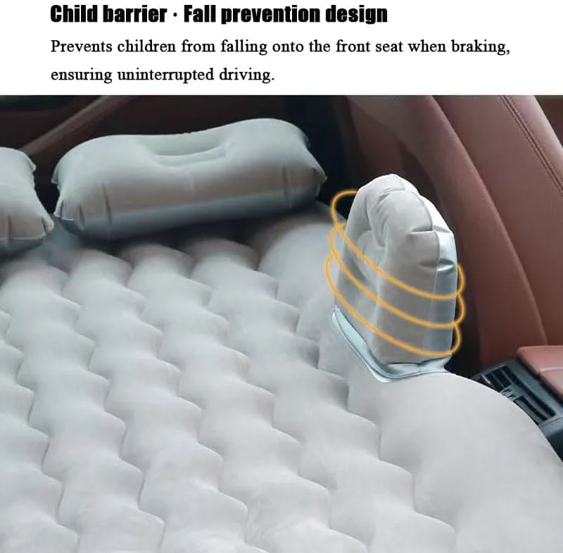 for Travel& Road Trips,Blue Car Air Mattress for Ford Five Hundred, Inflatable Back Seat Sleeping Pad soar forbid earthworm aware scour with Pump & 2 Pillows, Folding Portable Camping Bed 