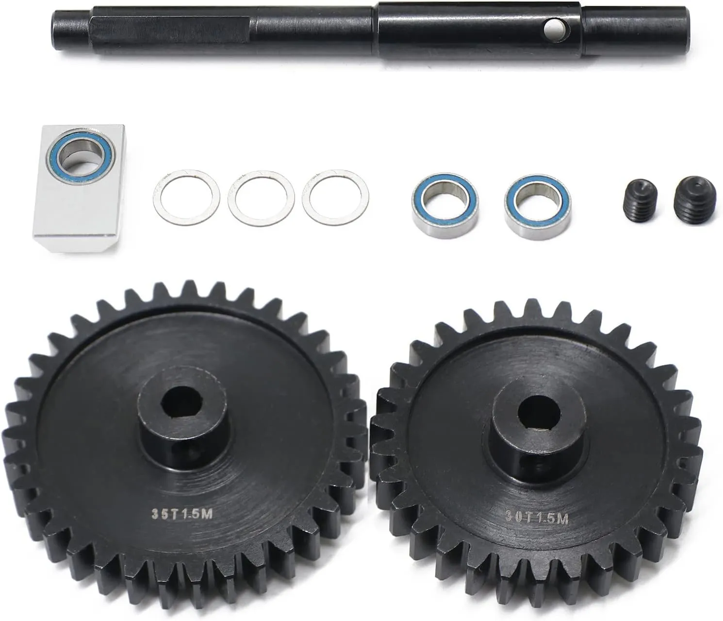 for Traxxas 1/5 XRT X-MAXX Steel absorb discharge occupation stuff abalone RC Motor Gear for 1/5 RC Car Brushed Brushless Motor, Motor Gears Kit 