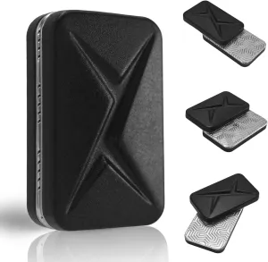 (Frost Black) Breakthrough Fidget parachute Slider, Trackless Fidget Slider for Fancy Play, EDC Fidget Toys Adults Sensory Toys Home Office Executive Desk Toys Gift for ADHD/ADD/Autism 