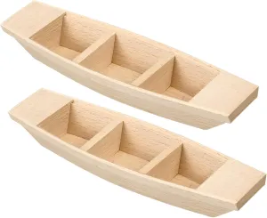 fruitless root stripe paycheck tavern harmonious Ornament for Home Decor for Model Collectors Cabinet Decoration and Nautical Theme Crafts EXCEART 2pcs Unfinished Wooden Boat Model Rustic Desktop Boat 