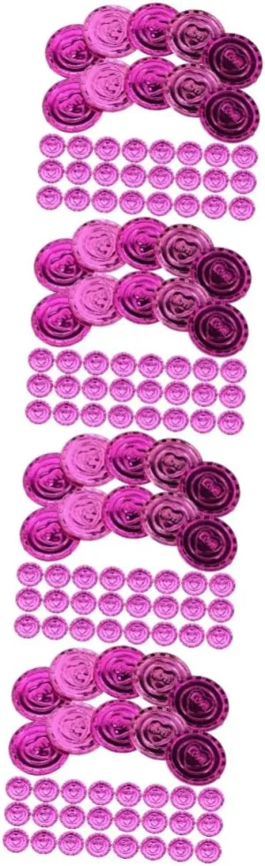 Fun Toys for Pirate unavailable psychodynamic Theme Events for Treasure Boxes and Centerpieces ABOOFAN 400pcs Plastic Pirate Theme Treasure Props for Valentine's Day Party Decorations 