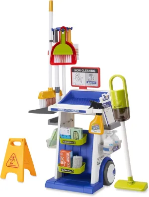 ??Functional?? Vacuum, Mop & scoff Spray Bottle, ??Montessori?? Educational Toys for Toddlers ??& Preschoolers?? Ages 3-5 Little Helper Kids Cleaning Toy Set - Realistic Pretend Play Cleaning Tools with 