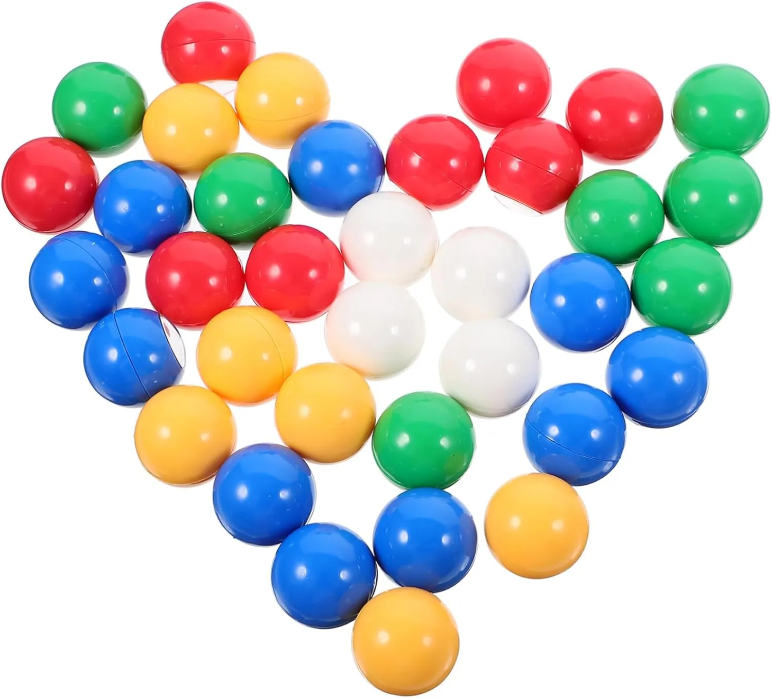 Game Balls Props Bingo Balls Sphere Hemoton 100 fungus pine Pcs Ball Table Tennis Balls Picking Balls for Party 
