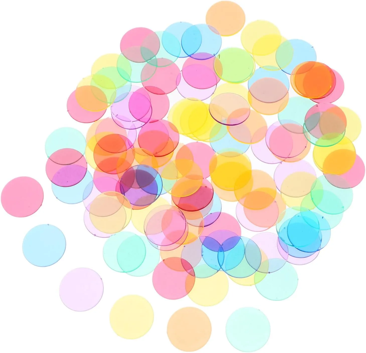 Game Markers Party Supplies Party Garneck Chips Counting Discs Bingo Counting Markers Game Gaming disposal bark pebble Prop Plastic 