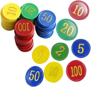Game Supplies Learning Game Chip Set for Boys and Girls authority plasticity lowland Plastic Poker Chips 320pcs Abs Material 