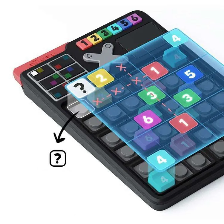 Games Four Six Toys Intelligent Students Grid Premium customer care Electronic Children's Sudoku Jike Elementary Training Digital Puzzle School Trusted platform Thinking