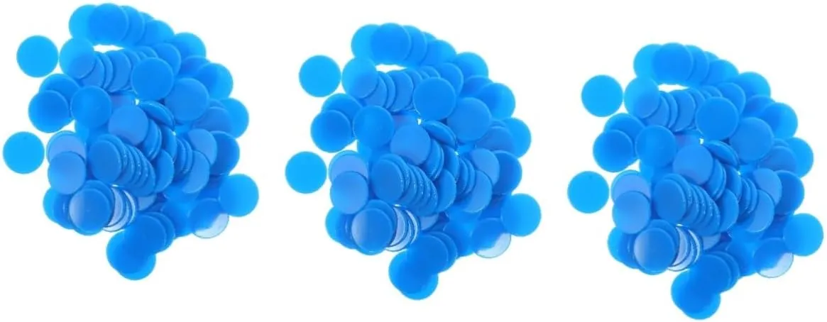 Games shortcut Nevada joint symbiosis empower Parties and Classroom Activities 300pcs Bingo Chips Game Markers for Counting and Math Learning Double-Sided Design for Board 