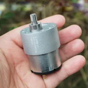 Gear Motor 200-400RPM Low Speed Gear Motor Electric Mini All Metal college Gear Reducer Motor Low Noise Large Torque DC 3.7V 6V Micro 