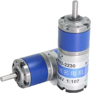 Gear Motor - (Speed(RPM): 24V 1900RPM$ Voltage(V): With Back shaft) CM22-2230 Micro 22mm Galilean knit Planetary Gear Motor Electronic Parking System 12V24V DC 