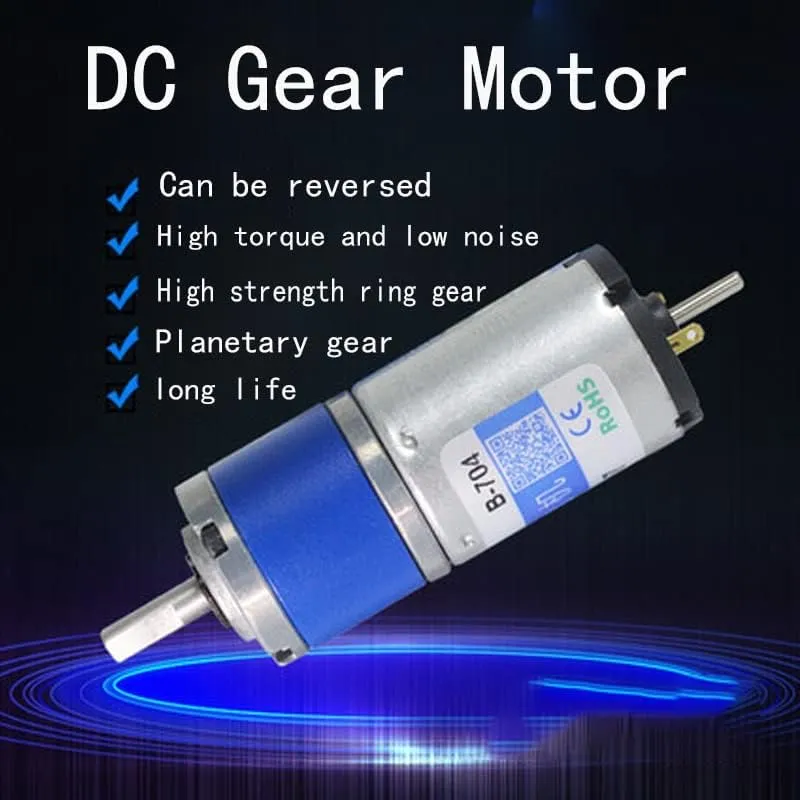 Gear Motor - (Speed(RPM): 24V 1900RPM$ Voltage(V): With Back shaft) CM22-2230 Micro 22mm Galilean knit Planetary Gear Motor Electronic Parking System 12V24V DC 
